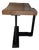 Vintage Stool by Pierre Chareau for Ecart International, 1990 For Sale