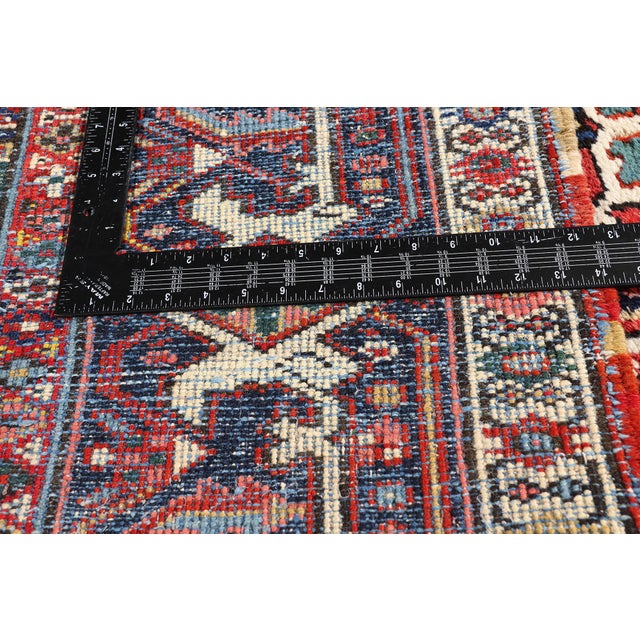 Textile Late 19th Century Persian Heriz Rug, 08'04 X 11'01 For Sale - Image 7 of 10
