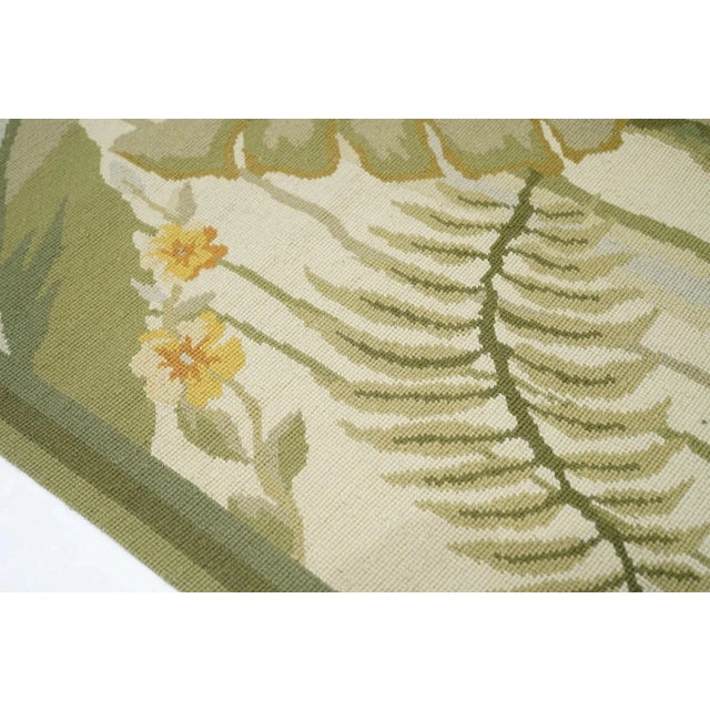 Textile French Aubusson Design Rug 5'11'' X 8'11'' For Sale - Image 7 of 10