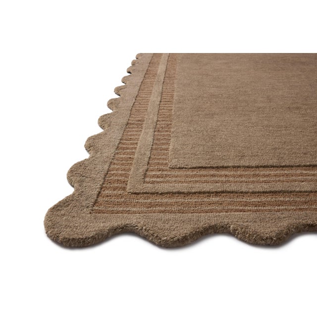 Transitional Chris Loves Julia x Loloi Scottie Mocha / Clay 9'-3" x 13' Area Rug For Sale - Image 3 of 6