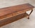 English Queen Anne Style Walnut Two-Tier Console Table 6 Ft For Sale - Image 9 of 18