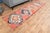 1970s Vintage Handmade Wool Cotton Orange Runner Rug For Sale - Image 4 of 11