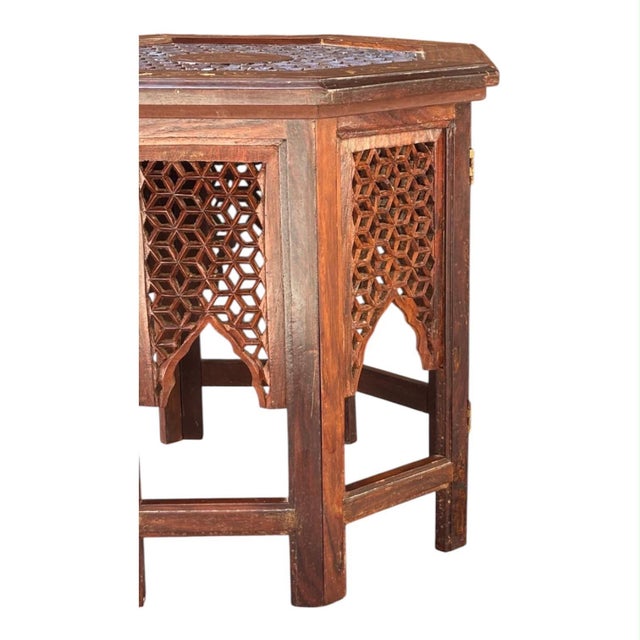 Anglo-Indian Side Table, 1890s For Sale - Image 6 of 9