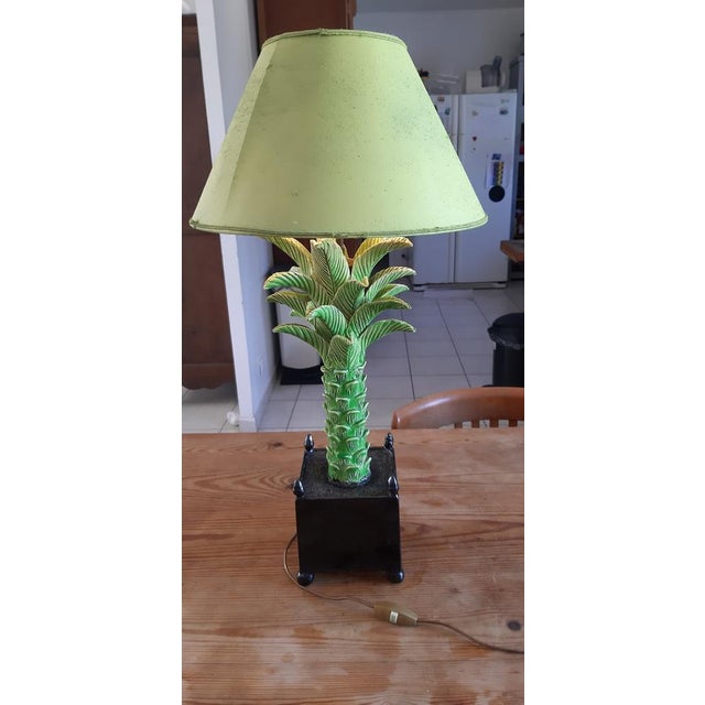 Ceramic Lamp by Jean Roger, France, 1960s For Sale - Image 4 of 8