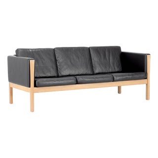 CH163 Sofa by Hans J. Wegner for Carl Hansen & Son, Denmark, 1965 For Sale