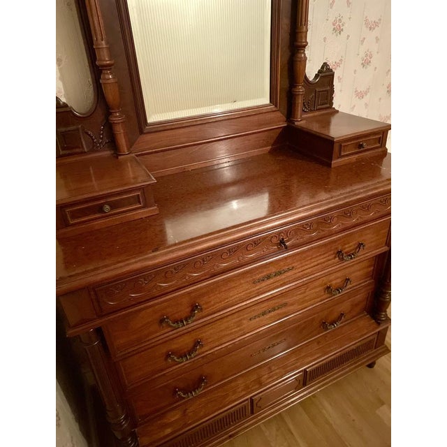 19th Century Dressing Table Chest of Drawers, 1920s For Sale - Image 3 of 15