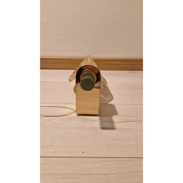 Large Wall Lights in Brass and Murano Glass, 1990s, Set of 2 For Sale - Image 6 of 18