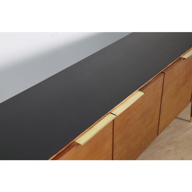 Vintage Teak and Brass Sideboard, 1970s For Sale - Image 13 of 18