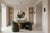 2020s Modern 66 Inch Irregular Kaylee Dining Table Set with 6 Green Chairs For Sale - Image 5 of 7