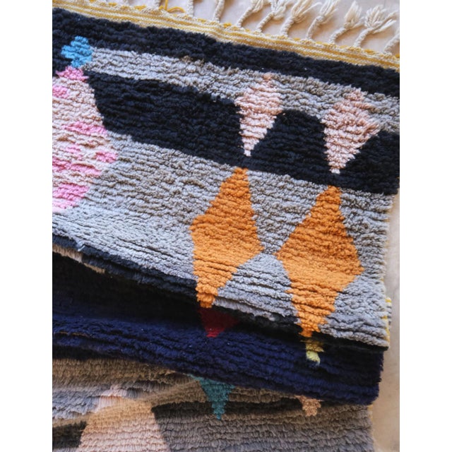 2020s Moroccan Boujad Wool Rug - 10.2 X 7.6 Ft For Sale - Image 5 of 8