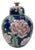 Colorful Floral Lidded Ginger Jar For Sale