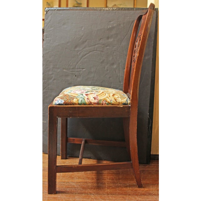 Traditional Circa 1900 Georgian Revival Style Side Chair For Sale - Image 3 of 8