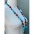 Vintage Turquoise & Coral Bead Necklace For Sale - Image 9 of 12