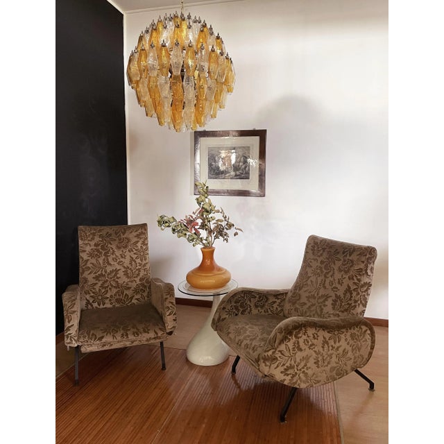 Spherical Murano Glass Chandelier, 1981 For Sale - Image 13 of 18