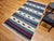 Vintage American Southwestern Kilim, Handwoven Wool, Stripe Pattern, Ivory & Green, 4x8 For Sale - Image 4 of 16