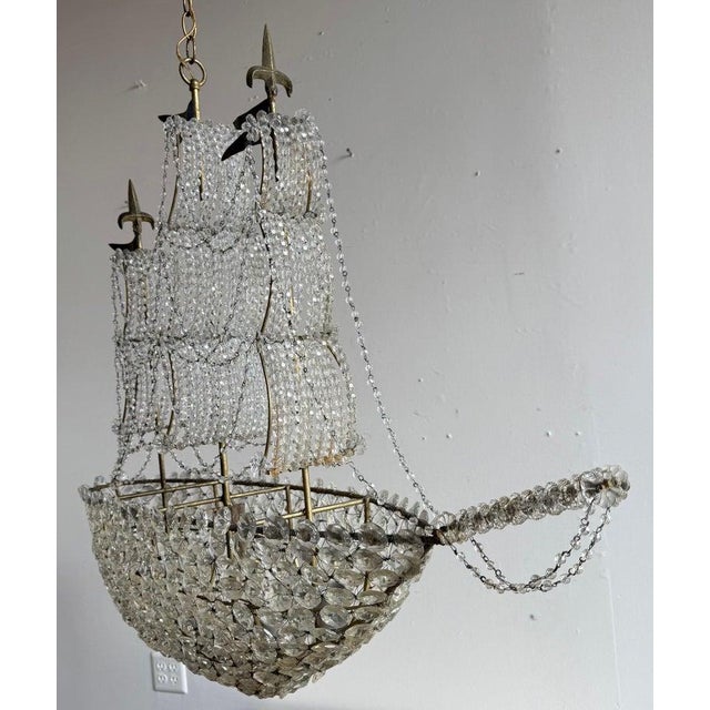 Modern Redondo Beach Ship Chandelier by Miamar Home For Sale - Image 3 of 12