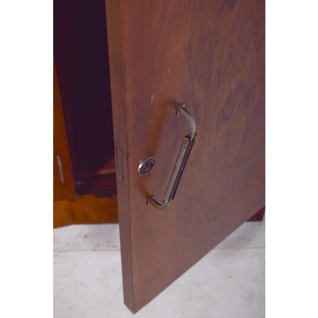 Vintage Portuguese Sideboard in Walnut, 1920 For Sale - Image 4 of 13