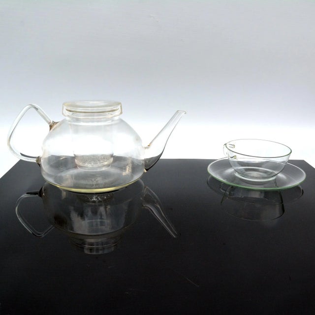 1970s W. Wagenfeld Jena Glas Coffee Service- 13 Pieces For Sale - Image 11 of 13