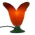 Glass Tullip Table Lamp from Vandeheg, Netherlands For Sale - Image 5 of 6