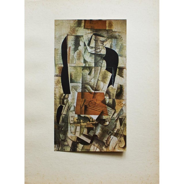 アート・デザイン・音楽 BRAQUE LITHOGRAPHE Georges Braque Vintage 1948 Limited Edition French Fine Art