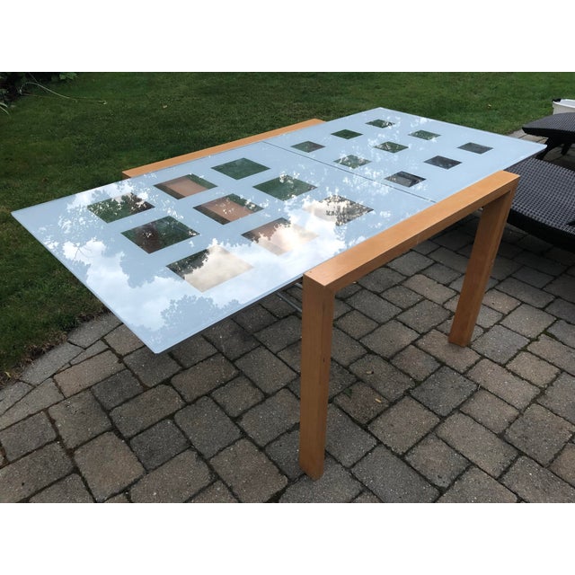 Mid-Century Modern Ligne Roset 'Extensia' Expandable Glass ...