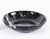 1950s Mid-Century Italian Black Marble with White Grains Round Bowl, 1950s For Sale - Image 5 of 18
