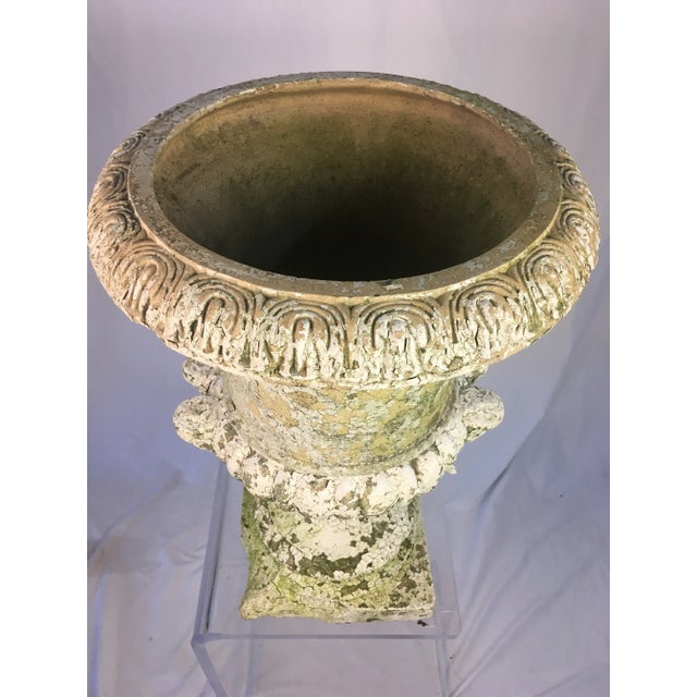 Vintage Terra-Cotta Urn For Sale In Charleston - Image 6 of 10
