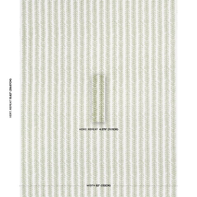 Classic yet modern, Woodperry is an updated take on a botanical stripe. Woven in England, the natural linen ground gives...