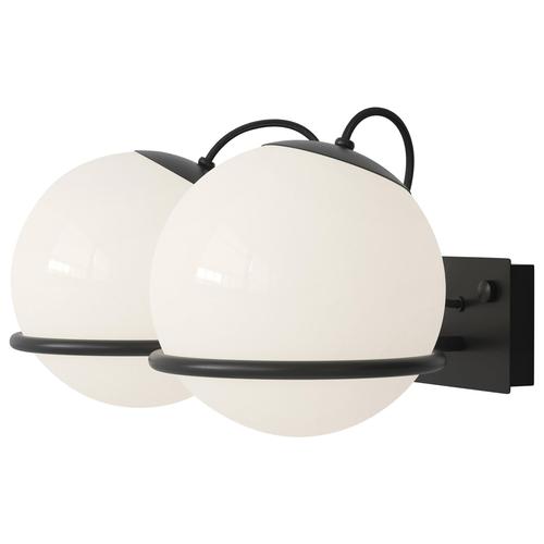 Opaline Glass & Aluminum Model 237/2 Wall Light by Gino Sarfatti, Italy For Sale - Image 13 of 13