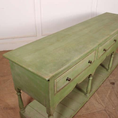 English Painted Potboard Dresser Base For Sale - Image 10 of 12