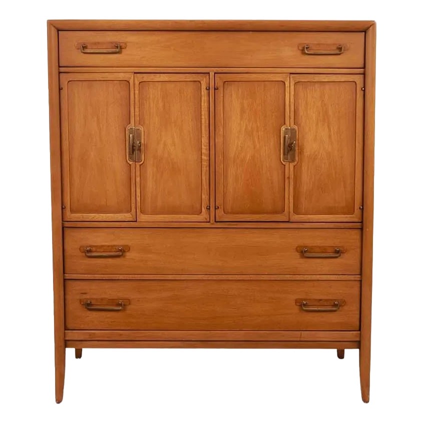 1960s Mid-Century Drexel Dresser Gentleman's Chest Meridian
