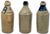 Collection of 3 Exceptionally Nice Large Antique American Blue Decorated Stoneware Beer & Ale Bottles - Circa 1870s For Sale - Image 10 of 12
