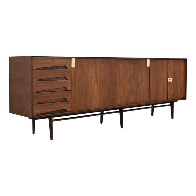 Sideboard attributed to Renato Magri for Cantieri Carugati, 1960s attributed to Edmondo Palutari For Sale