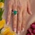 Natural Quality Emerald Diamond Ring 7 14k White Gold 10.97 TCW Certified $4,950 311003 Nothing says, “I Love you” more...