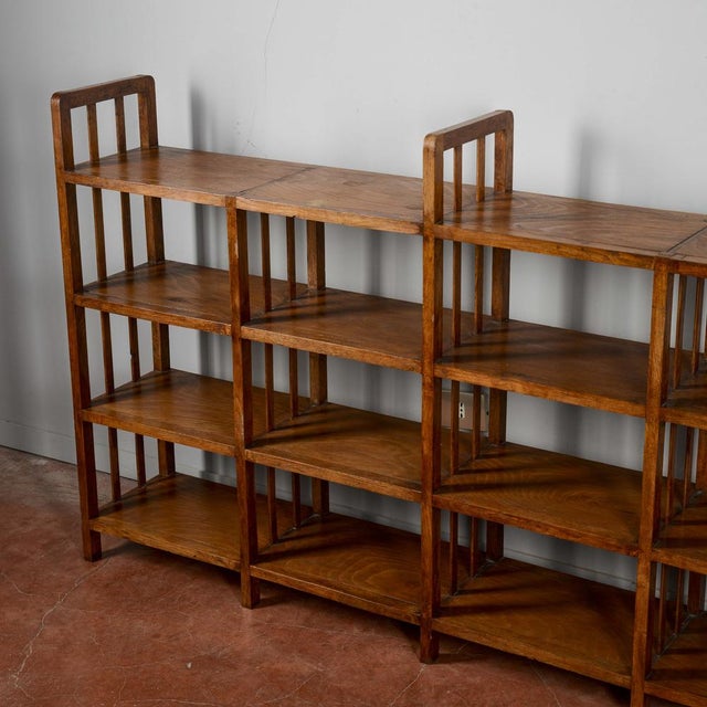 Vintage Open Etagere Bookcase For Sale - Image 14 of 18