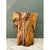 Contemporary Vintage Natural Wood Stump Table For Sale - Image 3 of 12