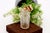 Glass Perfume Bottle with Gold Lid For Sale - Image 3 of 6