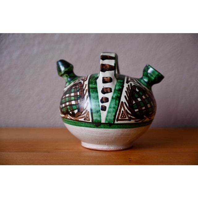 Glazed Terracotta Pitcher from Domingo Punter, Spain, 1960s For Sale - Image 9 of 9