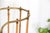 Mid-Century Modern Mid-Century Modern Brass and Bamboo Umbrella Stand, Italy, 1950s For Sale - Image 3 of 7