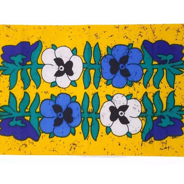 Mid-Century Modern Mid-Century German Pop Art Screen Printed Wall Hanging by Traute Sänger, 1970s For Sale - Image 3 of 5