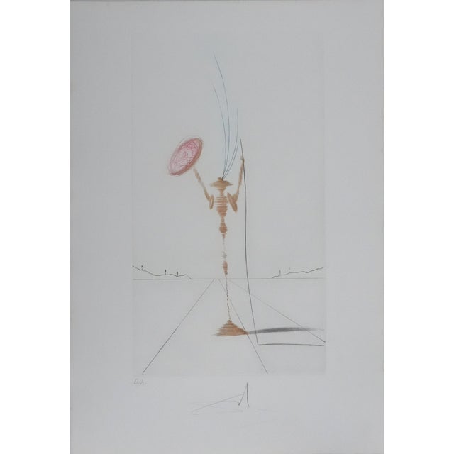Salvador Dali, Don Quixote, Original Signed Engraving For Sale