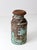 Antique Turquoise Painted Metal Milk Can For Sale - Image 13 of 18
