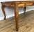 French Louis XVI Extendable Dining Table in Carved Oak For Sale - Image 6 of 15