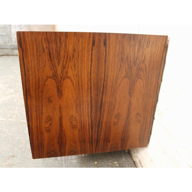 Brown Mid 20th Century Danish Rosewood Sideboard Designed by Bodil Khaer for E. Pedersen & Søn. , Attributed For Sale - Image 8 of 18