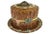 English Majolica Cheese Dome For Sale