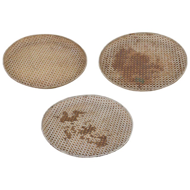 Dishes or Platters by Mathieu Matégot, 1950s, Set of 3 For Sale