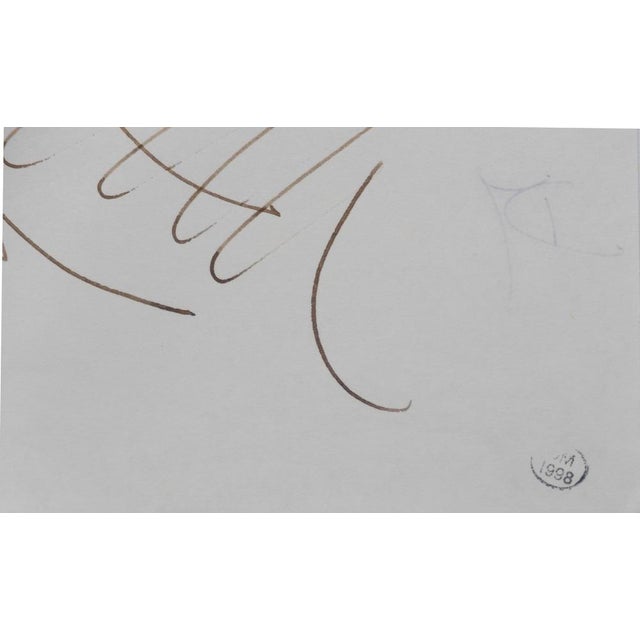 Dora Maar, Plant Composition, Original Ink Drawing For Sale - Image 6 of 8