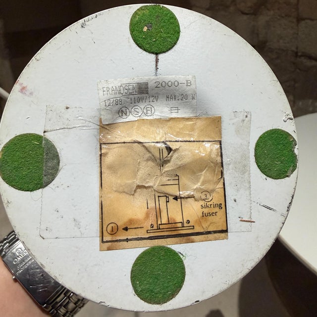 Post-Modern Benny Frandsen Counter-Balance Halogen Task Lamp For Sale - Image 10 of 11