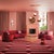 Pink Margret Sofa (Fringes) by Ottiu For Sale - Image 8 of 12
