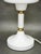 Opaline Glass and Brass Table Lamp from Drukov, Czechoslovakia, 1970s For Sale - Image 4 of 10